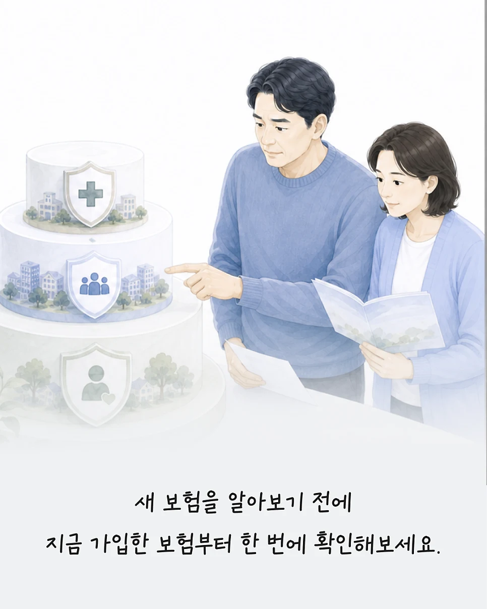 새 보험보다 현재 가입한 보험부터 확인